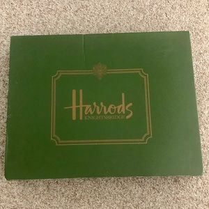 Authentic Harrods of London vintage box w handles